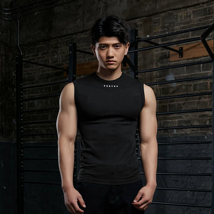 Vest Up Athletic Slim-Fit Seamless Gym Vest - Breathable & Stretch